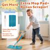 BAYMI Kids Spray Mop - Real Working Toddler Cleaning Toy Set with Water Sprayer & 2 Washable Pads - Montessori Mini Mop & Sweeper - Interactive Learning Toys for Kids Ages 3+ view 4