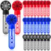 Rotatingpals 24 Pcs Spider Web Bubble Wands Mini Bubble Party Favor Toys for Kids Toddlers Birthday Goody Bag Stuffer Filler Summer Outdoor Classroom Reward Gifts view 1
