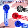 Rotatingpals 24 Pcs Spider Web Bubble Wands Mini Bubble Party Favor Toys for Kids Toddlers Birthday Goody Bag Stuffer Filler Summer Outdoor Classroom Reward Gifts view 4