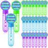 Rotatingpals 24 Pcs Video Game Bubble Wands Mini Gaming Bubble Toys for Kids Toddlers Video Game Party Christmas Birthday Gifts Filler Goodie Bag Stuffer (Purple, Blue, Green) view 1