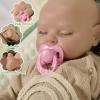 18 Inch Lifelike Reborn Baby Dolls - Full Platinum Silicone Newborn Boy Doll 7 Lb Anatomically Correct Sleeping Real Life Bebe with Gift Box Painted view 2