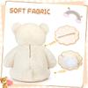 SNOWOLF Giant White Teddy Bear 55" Stuffed Animals Plush Toy, Cute Life Size Big Soft Bear for Boy Girl Birthday Valentine Mother's Day, 140 CM, 7 LBs view 4