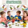Trovogil Take Aprts Dinosaur Toys for Kids Age 3 4 5 6 7 Boys with Electric Dril & Play Mat STEM Toys DIY Learning Educational Toy Ideal Birthday Christmas Easter for Boys view 4