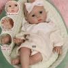 46CM Lifelike Reborn Baby Dolls Silicone Full Body, 18inch Soft Handmade Newborn Girl Doll Gift Painted view 2