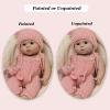 46CM Lifelike Reborn Baby Dolls Silicone Full Body, 18inch Soft Handmade Newborn Girl Doll Gift Painted view 4