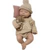 18 Inch Lifelike Reborn Baby Dolls - Full Platinum Silicone Newborn Boy Doll 7 Lb Anatomically Correct Sleeping Real Life Bebe with Gift Box Unpainted view 1