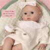46CM Lifelike Reborn Baby Dolls Silicone Full Body, 18inch Soft Handmade Newborn Girl Doll Gift Unpainted view 4