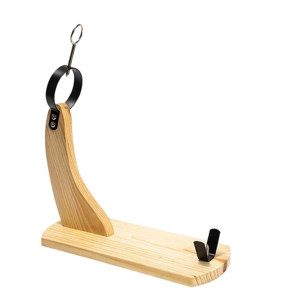 Ham Stand Spain Unfinished Wood DIY Holder for Prosciutto, Iberico, and Acorn Hams