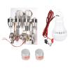 4 Cylinder Stirling Engine Miniature Hot Air Power Generator Physics Lab Teaching Model Educational Toy Generator view 3