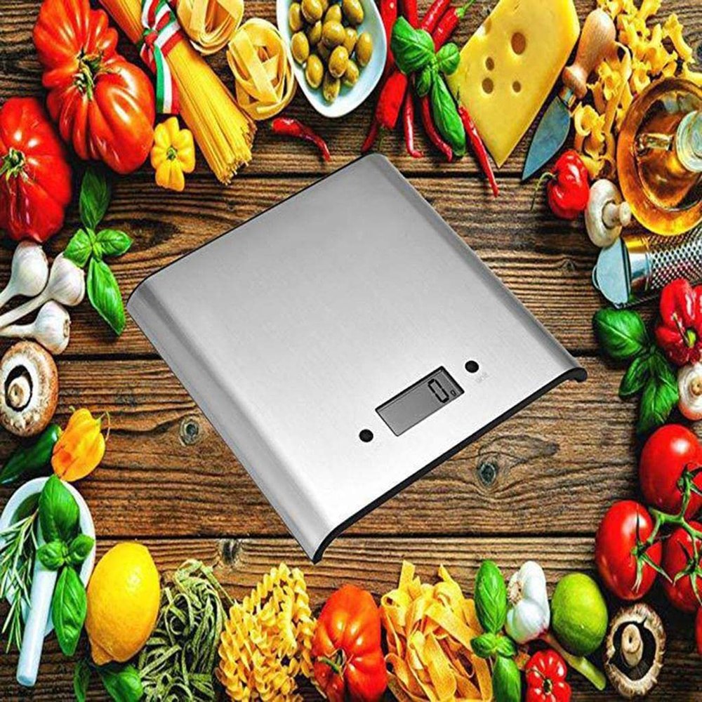 Digital Kitchen Scale 5000g/1g Precision Food Scale with Tare Function and Unit Conversion