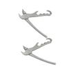 Aluminum Pizza Pan Gripper - Heat-Resistant Bakeware Clamp with Ergonomic Handle, Oven Safe Kitchen Tool, 2 Pack view 1