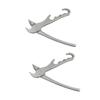 Aluminum Pizza Pan Gripper - Heat-Resistant Bakeware Clamp with Ergonomic Handle, Oven Safe Kitchen Tool, 2 Pack view 4