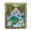 DMtse Chinese Feng Shui Protection Amulet Card for Avalokitesvara Kwan Yin Guanyin Riding On Green Color A Dragon for Good Luck Auspicious Success and Protection view 1