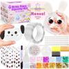 FUNSHOWCASE Nano Tape Bubble Kit with Clay, Marker, 6-Design Guide Squishy Maker Set view 1