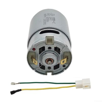 Electric Car Toy Motor DL 555-C 24V, High Speed and Power Electric Motor DL Fit for Children Electric Car Toy Motor, Children Ride On Toys Replacement Parts, with Gear and Wire(555 24V 18000 9T)