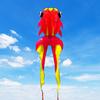 43ft Large Kites for Adults,3D Goldfish Frameless Soft Umbrella Giant Flying Kites,Easy to Fly with 330Ft Kite String in Beach and Amusement Parks-Ages 12+ (Yellow Pink) view 1