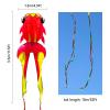 43ft Large Kites for Adults,3D Goldfish Frameless Soft Umbrella Giant Flying Kites,Easy to Fly with 330Ft Kite String in Beach and Amusement Parks-Ages 12+ (Yellow Pink) view 3