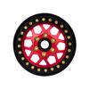 4pcs Aluminum 1.9 Beadlock Wheel Hub Rim for 1/10 RC Crawler Car SCX10 Pro TRX4 Capra RC4WD Redcat VS4-10 Gen8 LCG Spare Part (Red) view 2