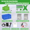 LANGXUN 800W Foam Jet Cannon Machine, Water Toys - New Bubble Maker with Foam Particle and Water Tank, Perfect for Birthdays, Celebrations, Backyard Summer Pool Party Events view 3