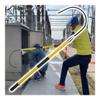 LGHLZGVF Portable High Voltage Insulated Rescue Hook, Electrocution Emergency Rescue Pole with Hook, Fire Electrician Factory Home(Yellow,3.3Ft) view 1