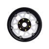 4pcs Aluminum 1.9 Beadlock Wheel Hub Rim for 1/10 RC Crawler Car SCX10 Pro TRX4 Capra RC4WD Redcat VS4-10 Gen8 LCG Spare Part (Silver) view 3