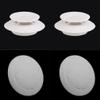 4 Rubber Pop Up Drain Plug Stopper for Kitchen Bathroom Sink Bathtub 4cm Aperture White view 1
