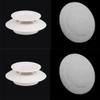 4 Rubber Pop Up Drain Plug Stopper for Kitchen Bathroom Sink Bathtub 4cm Aperture White view 3
