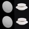 4 Rubber Pop Up Drain Plug Stopper for Kitchen Bathroom Sink Bathtub 4cm Aperture White view 4