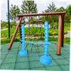 Abaodam Inflatable Stick for Boy Girl Fun Interactive Jumping Game for Outdoor and Indoor Activities Design for Backyard Parties and view 4