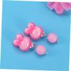 PTREWQAZX 14 Pairs Clip-on Jewelry Cartton Earrings Little Ear Drops Accessory view 2