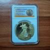 2024 American Eagle Coin Liberty Replica Uncirculated Gold-Plated Coin 1oz Uncirculated Commemorative Coin (2024 Year) view 2