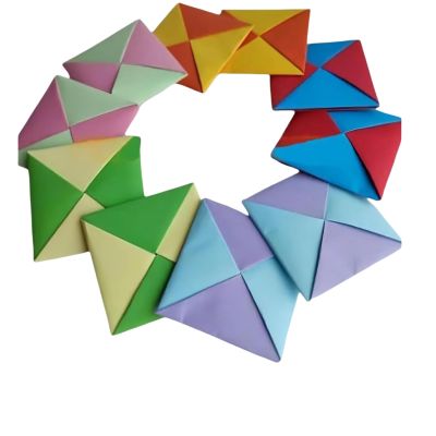 Ddakji, Ddakji Game, Ddakji Korean Game, Handmade Hiting Paper Game Party Supplies Game with Friends Props Suitable for Role-Playing