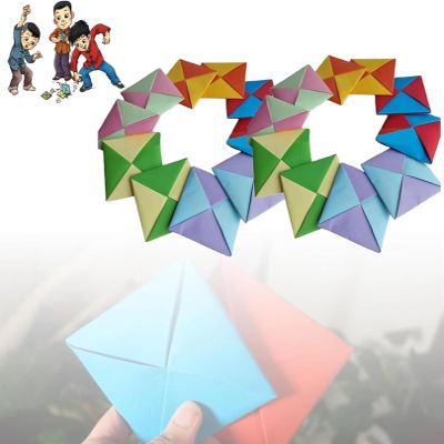 Ddakji, Ddakji Game, Ddakji Korean Game, Handmade Hiting Paper Game Party Supplies Game with Friends Props Suitable for Role-Playing