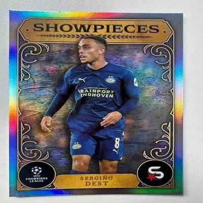 Topps Superstars 23/24 Sergino Dest Showpieces Trading Card