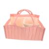 Abaodam Large Capacity Diaper with Versatile Compartments for Organized Essentials Portable Nursery Storage Bin for Diapers and Wipes for Showers Go Parents view 1