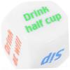 Abaodam 6pcs Unique Drinking Dice Game Fun Acrylic Dice for Parties Bars and Ktv Easy to Learn Rolling Game for Great for Enhancing Party Atmosphere view 3