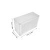 Abaodam Acrylic Transparent Money Bank for Savings Goal Clear Piggy Bank Challenge up to Modern Design for Home Decor Safe and Stylish Savings Jar view 2