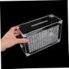 Abaodam Acrylic Transparent Money Bank for Savings Goal Clear Piggy Bank Challenge up to Modern Design for Home Decor Safe and Stylish Savings Jar view 4