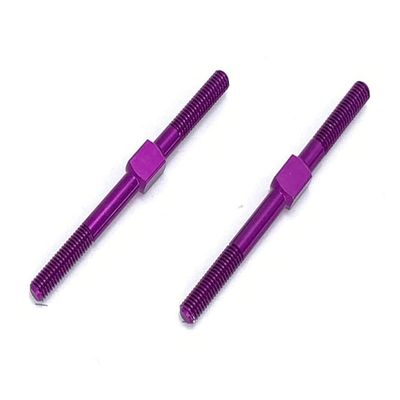 Square A70-75 Duralumin Turnbuckle M3 x 42mm (Purple) SGX-3042P