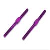 Square A70-75 Duralumin Turnbuckle M3 x 42mm (Purple) SGX-3042P view 1