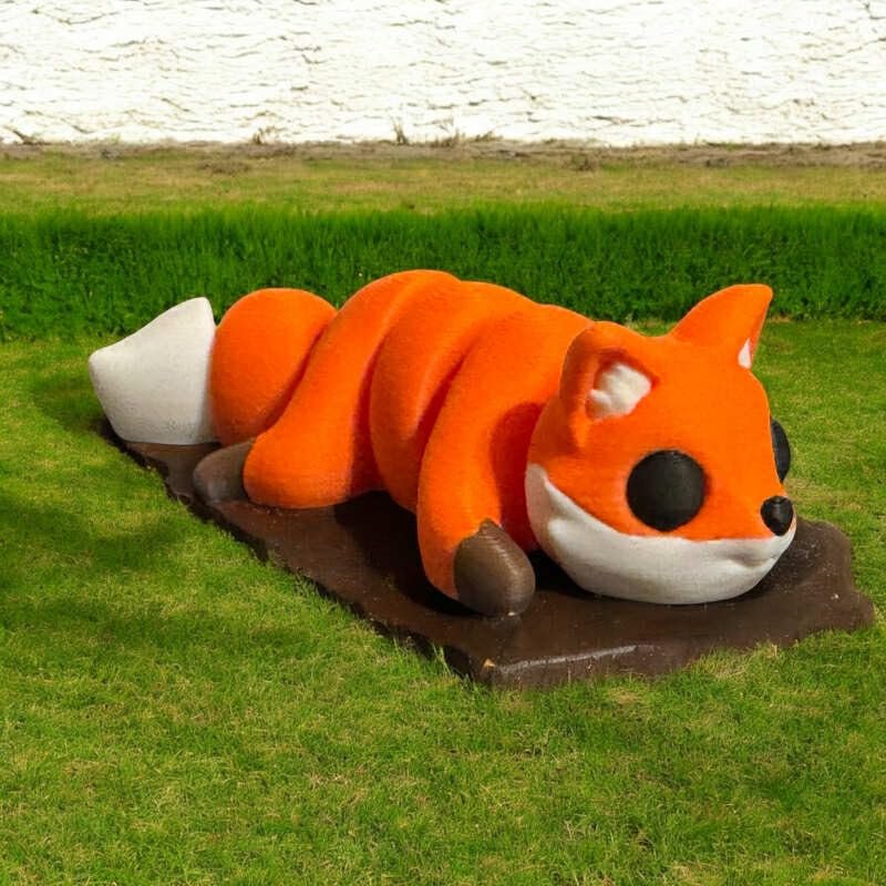 Articulated Fox | Home Dcor and Office Desk Toys | Autism, ADHD, Sensory | 3D Printed Gift