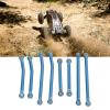 Aluminum Alloy HIGH Clearance RC Rod Linkage KIT Light Weight for TRAXXAS 1/18 4M RC CAR (Blue) view 2