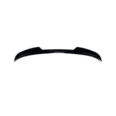 ABS Spoiler Cap Rear Wing Add-on Rear Lip Spoiler Decoration Accessories Compatible For Ford Fiesta ST-LINE MK7 Only 2008-2012(Gloss Black)