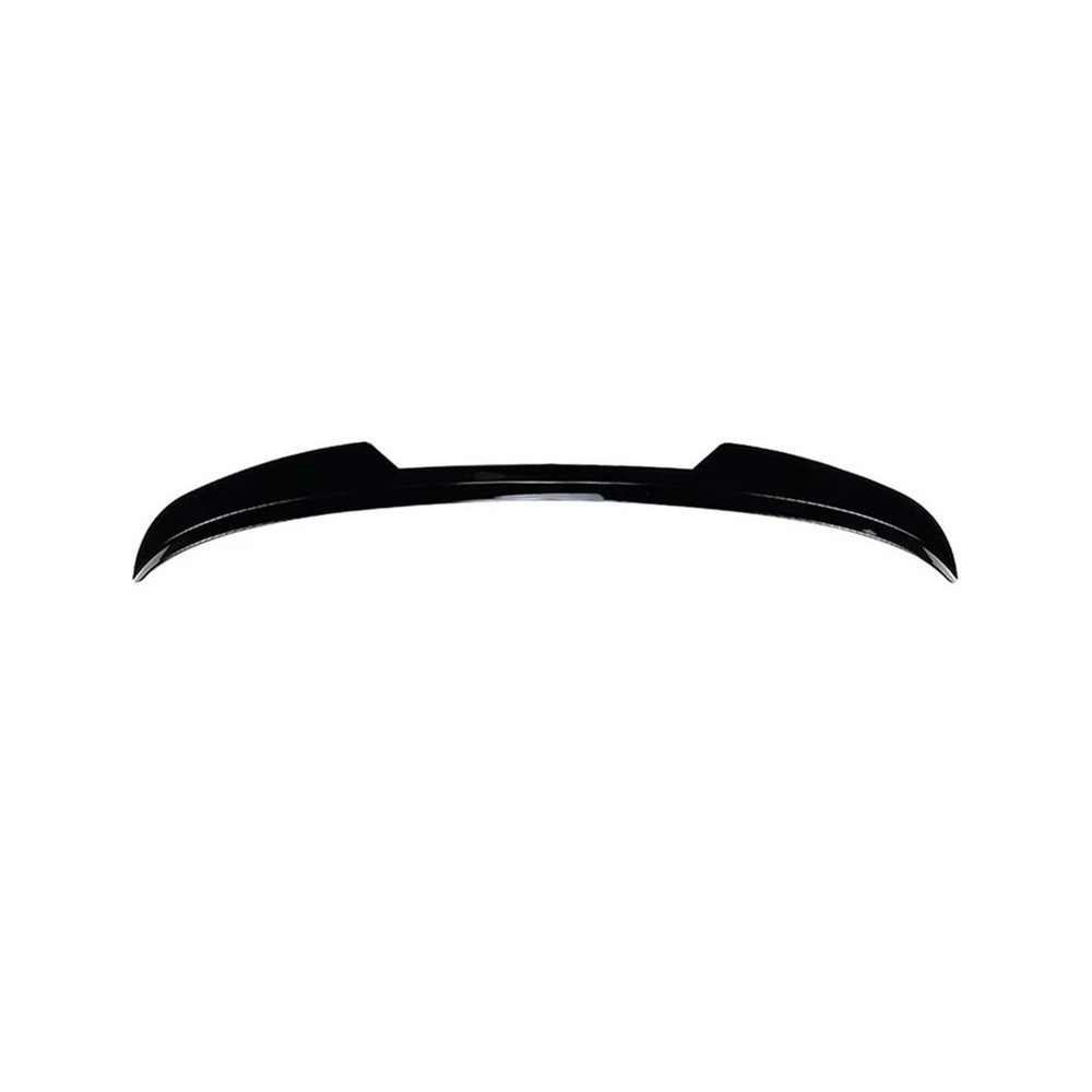ABS Spoiler Cap Rear Wing Add-on Rear Lip Spoiler Decoration Accessories Compatible For Ford Fiesta ST-LINE MK7 Only 2008-2012(Gloss Black)