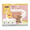 Furukawa Shoko LT723 Letter Set, Tea Letter Set, Bear's Tea Stand Lipton Peach Tea view 1