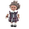 18 inch Doll Outfit-School Plaid Jumper Include Blouse and Hair Accessory/Add on Option: Sock and Shoe (Doll is not Included) (Zip Jumper,Sock,Shiny Black Shoe, Plaid 91) view 1