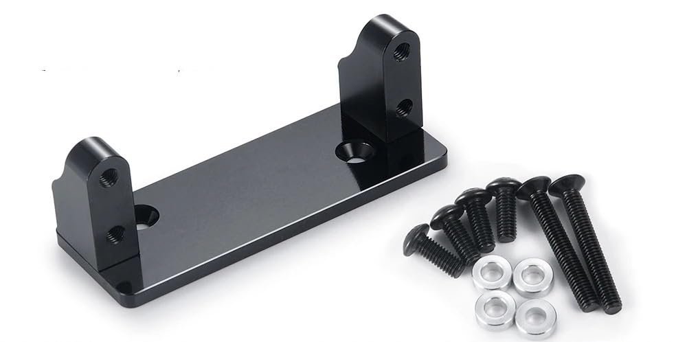 Aluminum Alloy Servo Mount Fixed Bracket for Tamiya 1/10 Clod buster 444 Monster Truck Model Upgrade Parts