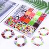 2480pcs Sports Ball Polymer Clay Beads Charms for Friendship Bracelets Making Kit Cute Fun Beads DIY Arts Crafts Birthday Gifts for Kids Girls Baseball Basketball Soccer Rugby Volleyball Football Bead view 4