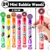 Checkered Flag Party Favors for Kids  24PCS Racing-Themed Mini Bubble Wands, Great for Birthday Supplies, Pinata Fillers, Goodie Bags & Classroom Rewards view 4