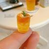 4 Pcs Dollhouse Mini Summer Drinks Food Model Kitchen Miniature Scene Decor view 3
